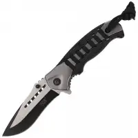 Nóż Herbertz Solingen Hit Black-Grey Drop Point 90