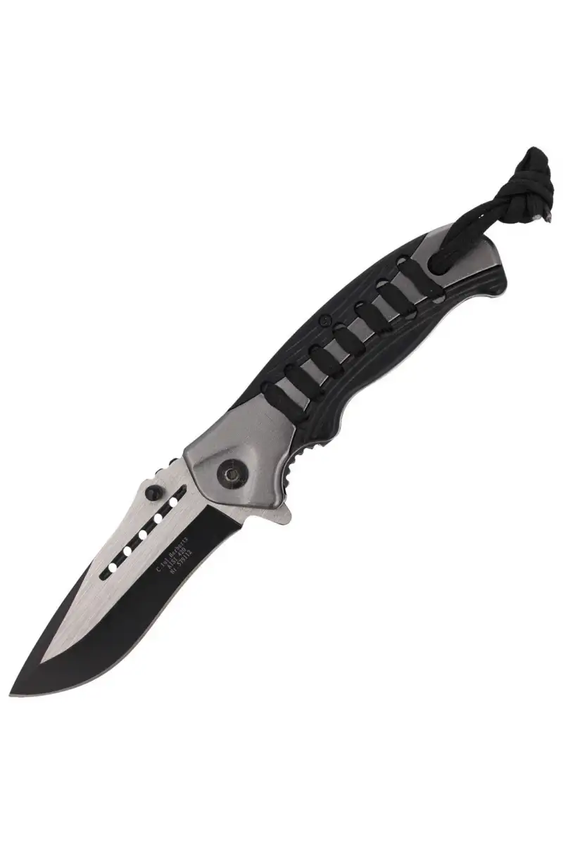 Nóż Herbertz Solingen Hit Black-Grey Drop Point 90