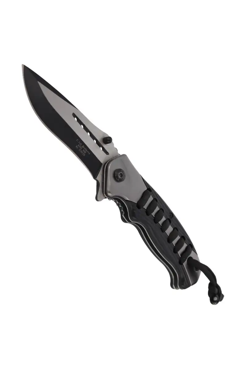 Nóż Herbertz Solingen Hit Black-Grey Drop Point 90