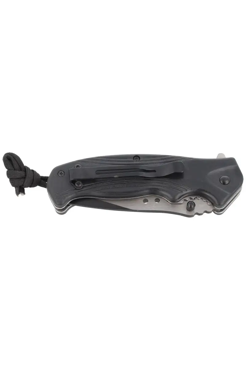 Nóż Herbertz Solingen Hit Black-Grey Drop Point 90