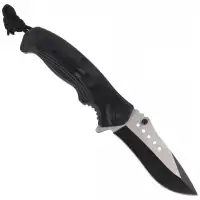 Nóż Herbertz Solingen Hit Black-Grey Drop Point 90