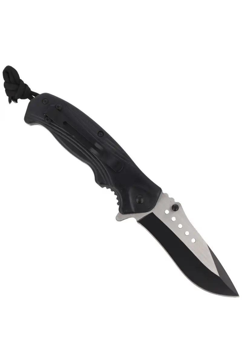 Nóż Herbertz Solingen Hit Black-Grey Drop Point 90