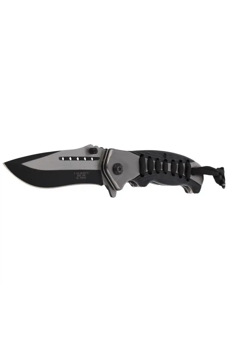 Nóż Herbertz Solingen Hit Black-Grey Drop Point 90