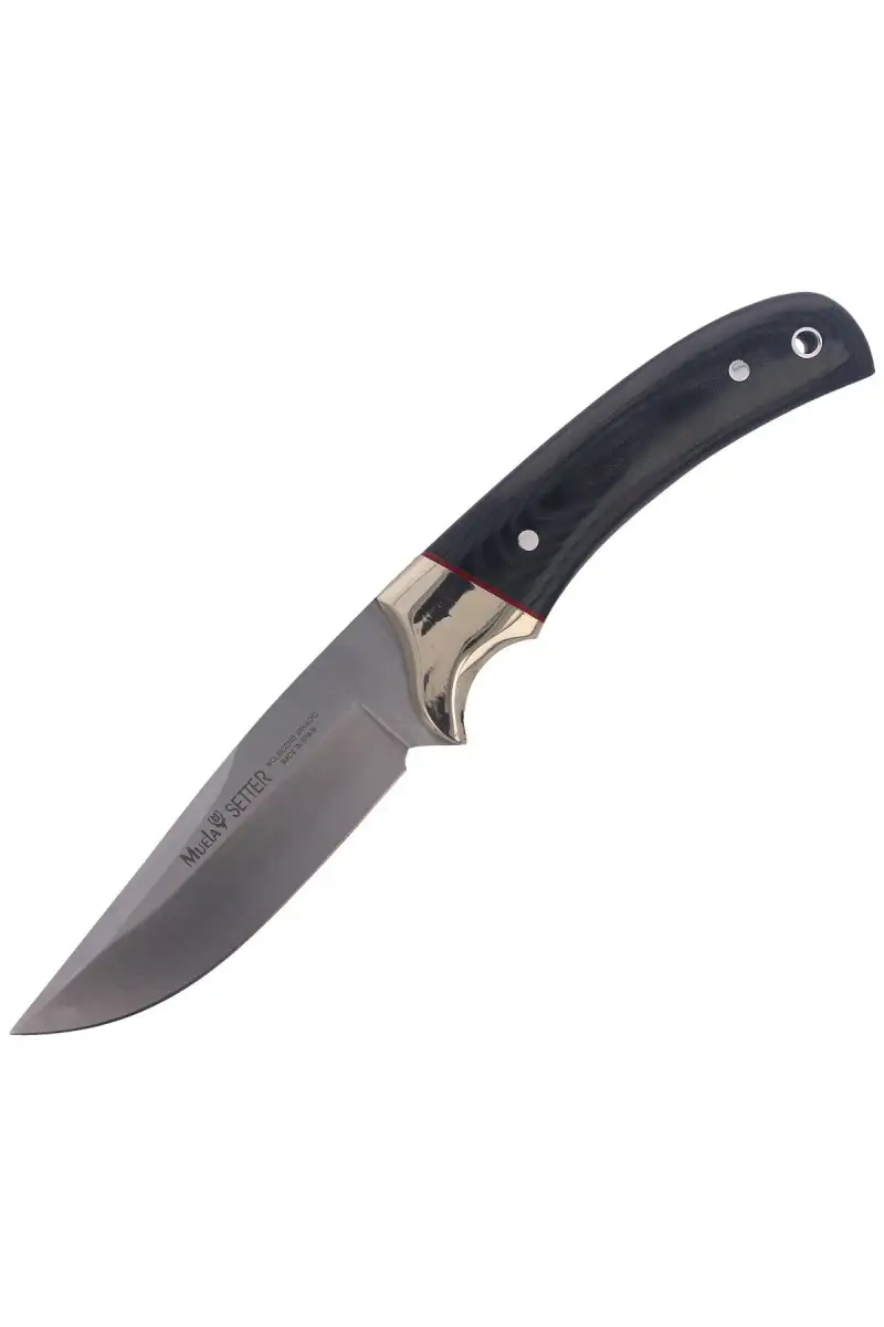Nóż Muela Full Tang Black Micarta, Satin 1.4116 (S