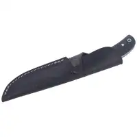Nóż Muela Full Tang Black Micarta, Satin 1.4116 (S