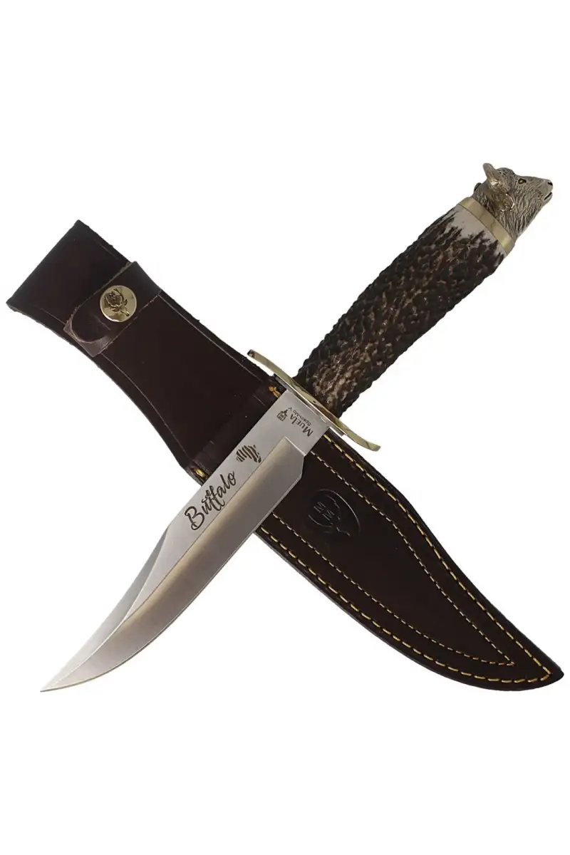 Nóż Muela Big Five Deer Stag, Satin 1.4116 Gift Bo