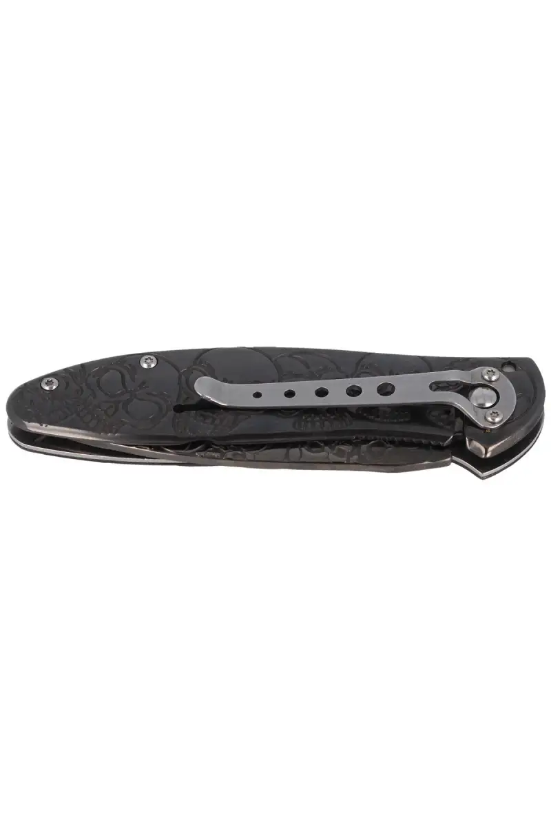 Nóż Herbertz Solingen Skulls Stainless, Titanium C