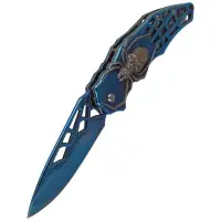 Nóż Herbertz Solingen motyw 3D Spider, RainBlue (5