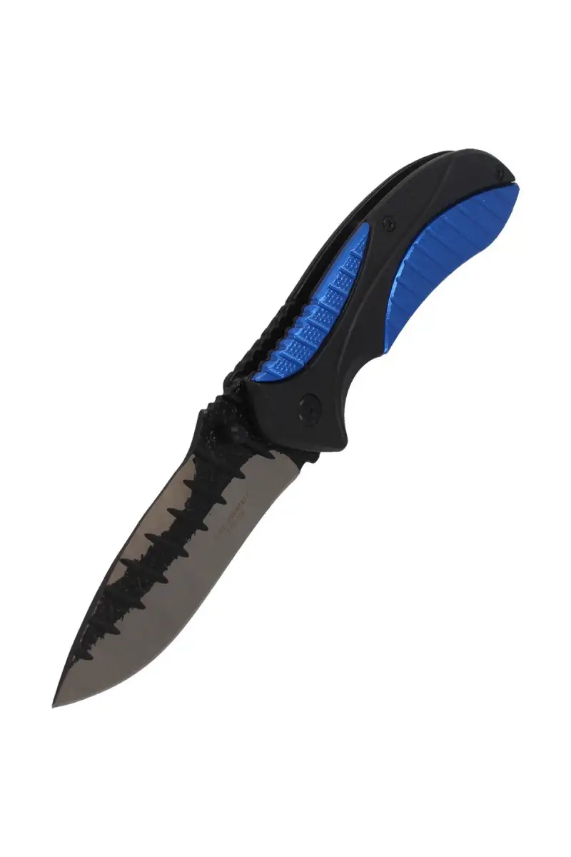 Nóż Herbertz Solingen Hit Blue/Black Aluminium/Pla