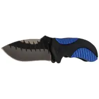 Nóż Herbertz Solingen Hit Blue/Black Aluminium/Pla