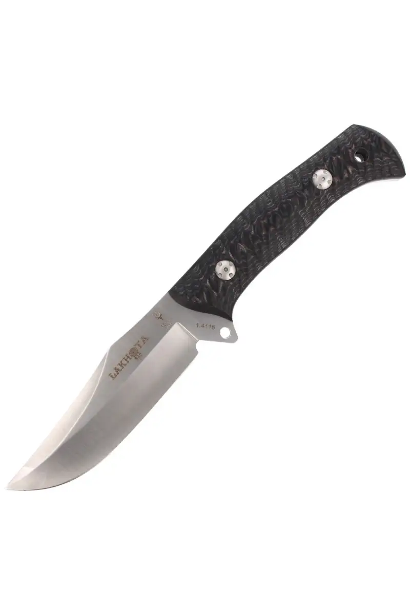 Nóż Muela Full Tang Black Micarta, Satin 1.4116 (L