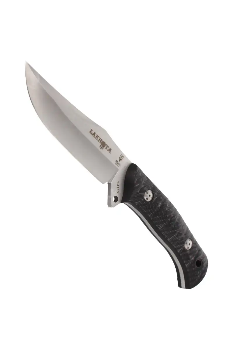 Nóż Muela Full Tang Black Micarta, Satin 1.4116 (L