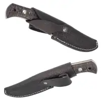 Nóż Muela Full Tang Black Micarta, Satin 1.4116 (L