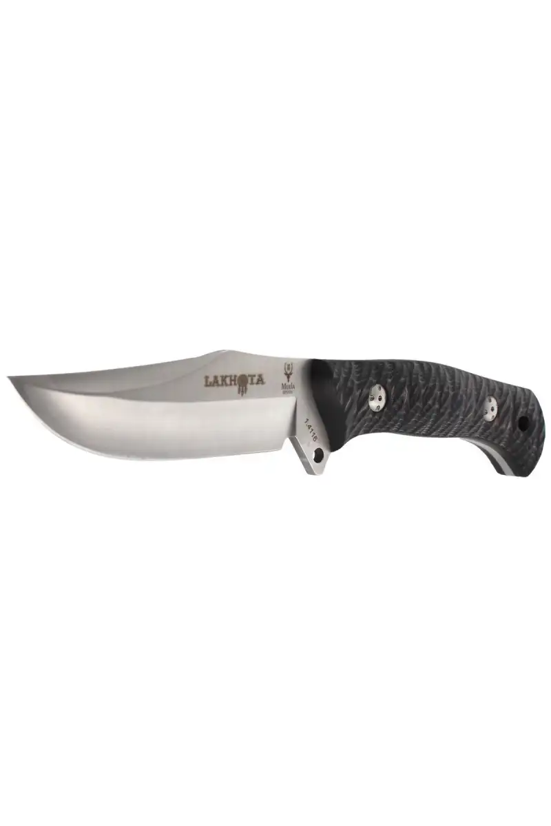 Nóż Muela Full Tang Black Micarta, Satin 1.4116 (L