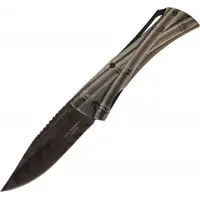 Nóż Herbertz Solingen Hit motyw 3D Bamboo, Etui (5