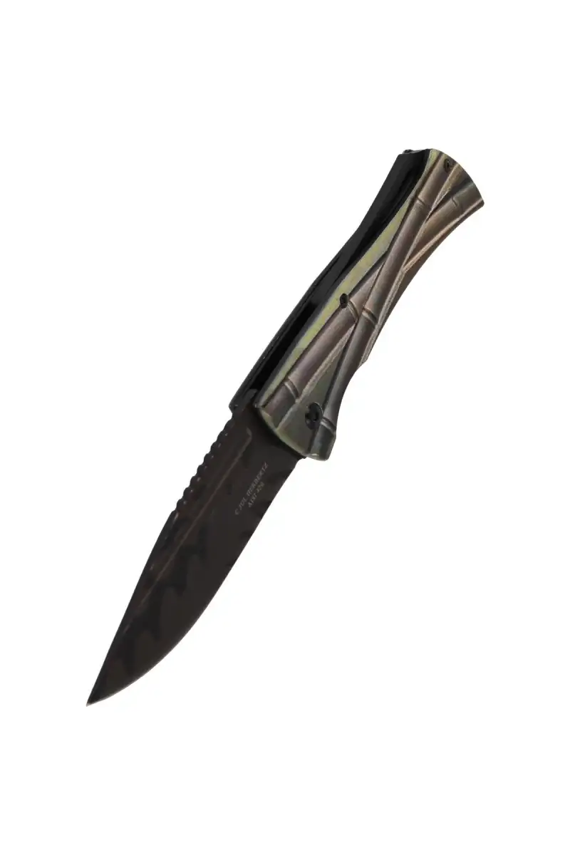 Nóż Herbertz Solingen Hit motyw 3D Bamboo, Etui (5