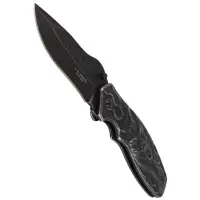 Nóż Herbertz Solingen motyw 3D Wilka, Stonewashed