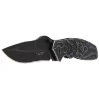 Nóż Herbertz Solingen motyw 3D Wilka, Stonewashed