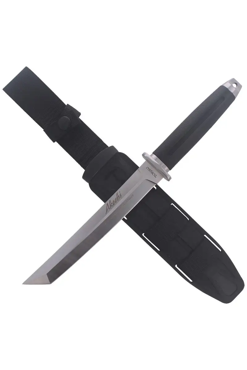 Nóż TOKISU Akechi Black Rubber, Satin (32382)