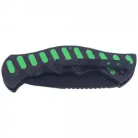 Nóż Herbertz Solingen Hit Black / Green Aluminium,