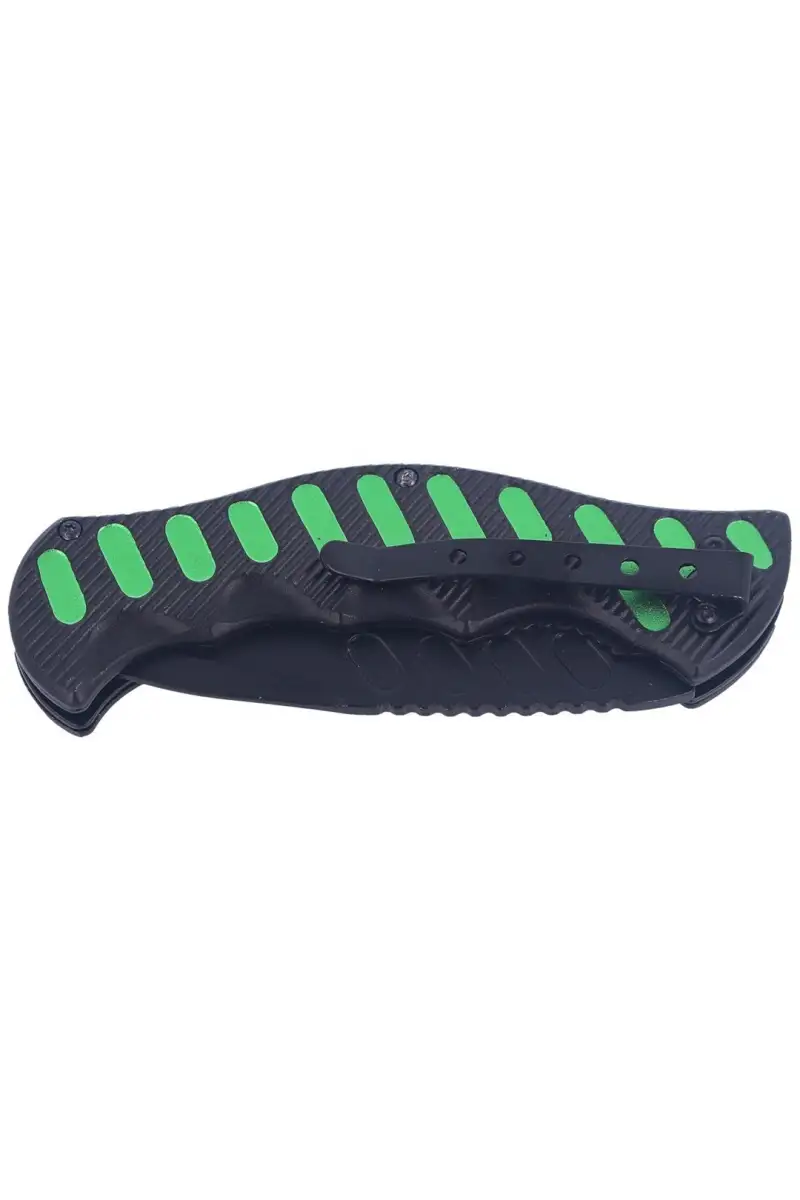 Nóż Herbertz Solingen Hit Black / Green Aluminium,
