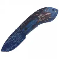 Nóż Herbertz Solingen Hit nadruk 3D motyw Spider,