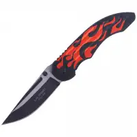 Nóż Herbertz Solingen Hit Black / Orange Aluminium