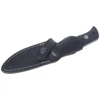 Nóż Muela Bushcraft Black-Blue Micarta, Satin 14C2