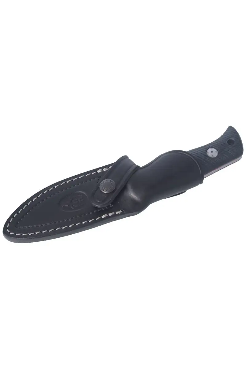 Nóż Muela Bushcraft Black-Blue Micarta, Satin 14C2