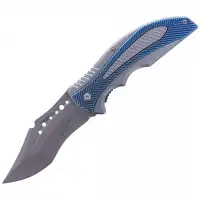 Nóż Herbertz Solingen Blue / Silver Aluminium, Bea