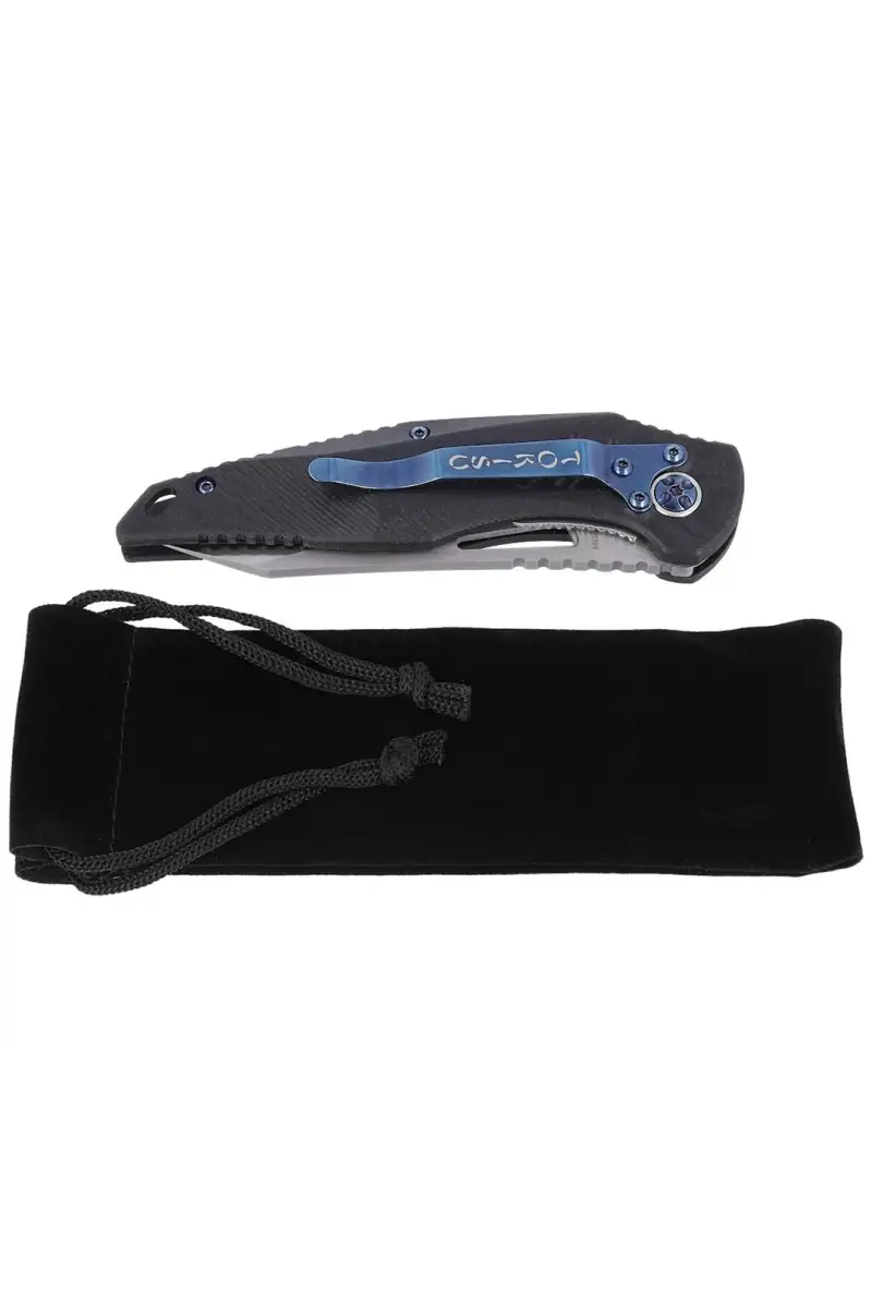 Nóż TOKISU Tactical, Black G10, Satin (18685)