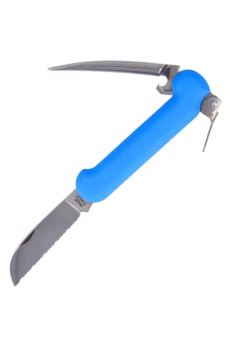 Nóż żeglarski MAC Coltellerie Marine, PP / TPE Blu