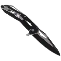 Nóż Herbertz Solingen Black Stainless, Satin / Bla