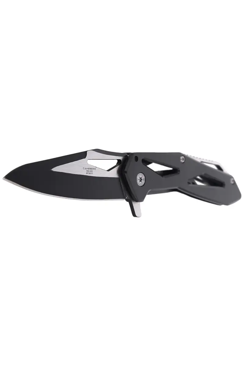 Nóż Herbertz Solingen Black Stainless, Satin / Bla