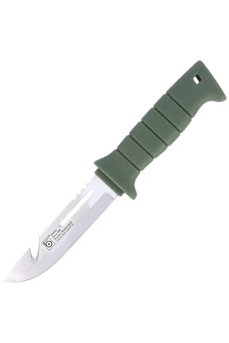 Nóż Lindbloms Eyeson Hunting/Fishing Knife Green,
