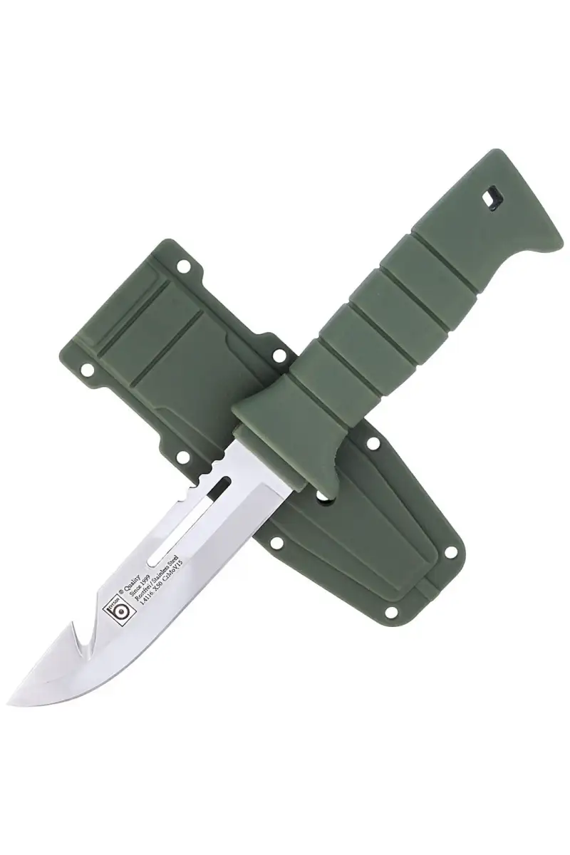 Nóż Lindbloms Eyeson Hunting/Fishing Knife Green,