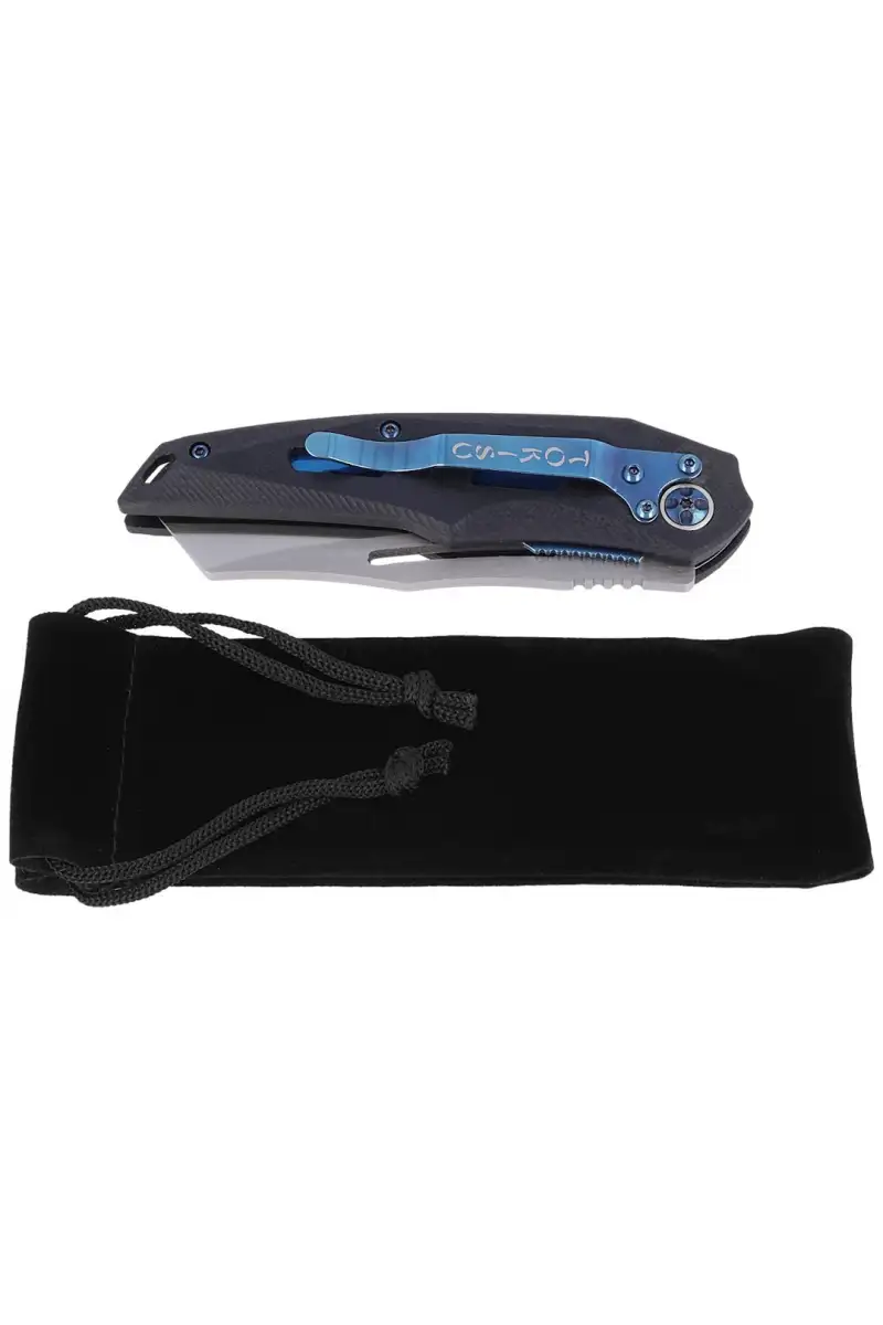 Nóż TOKISU Tactical Black G10 / Carbon Fiber, Sati