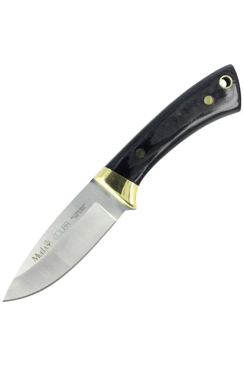 Nóż Muela Colibri Black Micarta, Satin X50CrMoV15