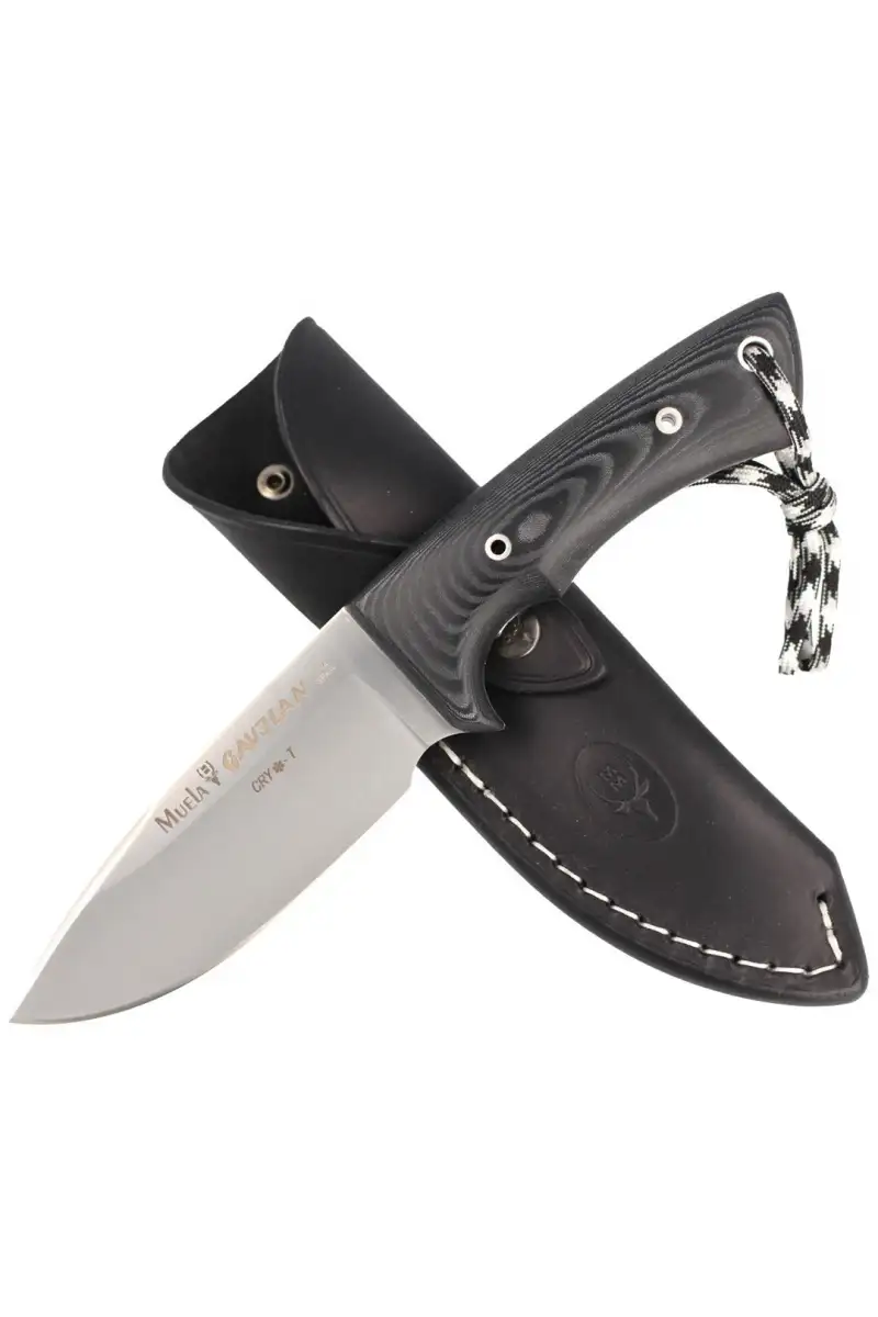 Nóż Muela Full Tang Black Micarta, Satin 1.4116 CR