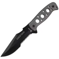 Nóż K25 Tactical Grey Aluminium, Black Titanium Co