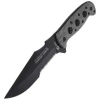 Nóż K25 Tactical Grey Aluminium, Black Titanium Co