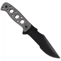 Nóż K25 Tactical Grey Aluminium, Black Titanium Co