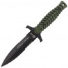 Nóż boot K25 Tactical Green ABS-Rubber, Titanium C