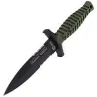 Nóż boot K25 Tactical Green ABS-Rubber, Titanium C