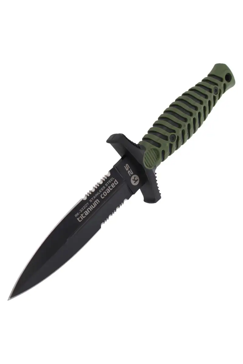 Nóż boot K25 Tactical Green ABS-Rubber, Titanium C