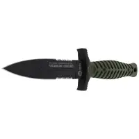 Nóż boot K25 Tactical Green ABS-Rubber, Titanium C