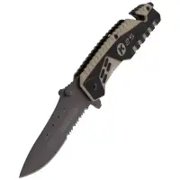 Nóż ratowniczy K25 G-10 BiColor Black/Coyote, Tita