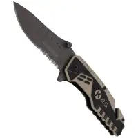 Nóż ratowniczy K25 G-10 BiColor Black/Coyote, Tita