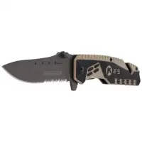 Nóż ratowniczy K25 G-10 BiColor Black/Coyote, Tita