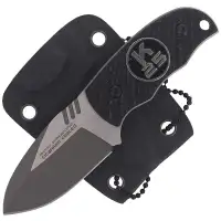 Nóż na szyję K25 Dakar Neck Knife Black G-10, Tita